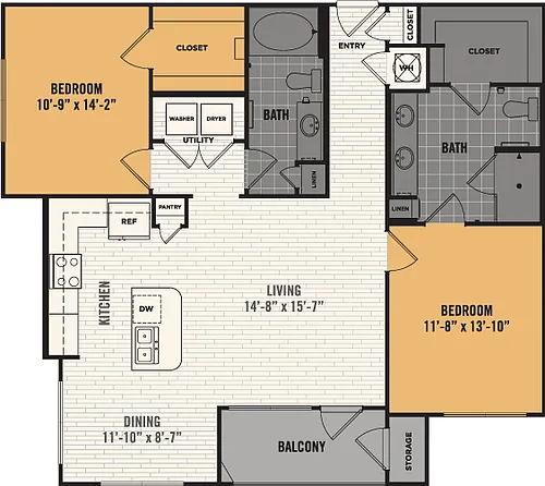 Floor plan B2