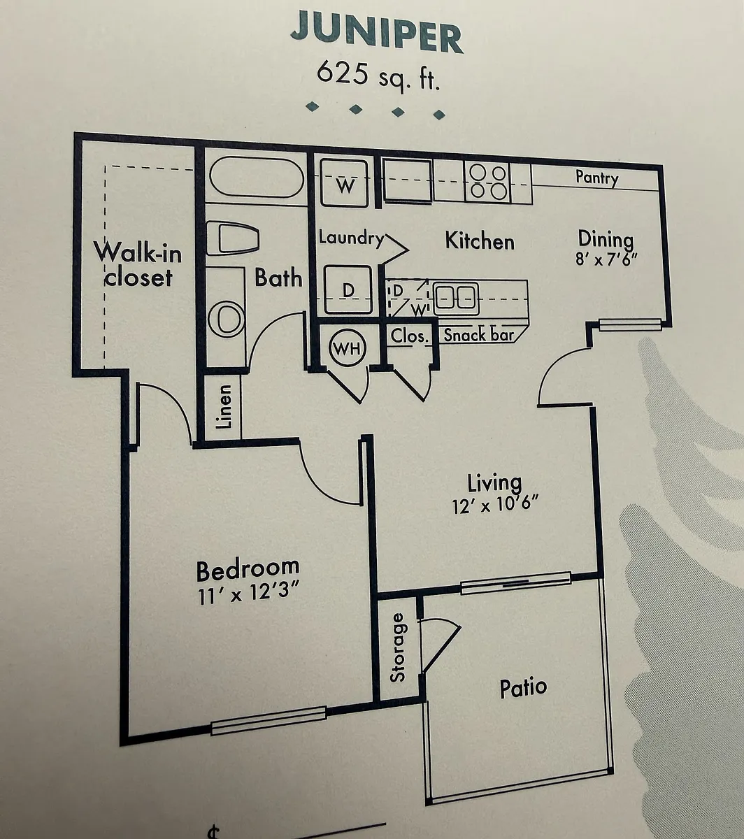 Floor plan Juniper