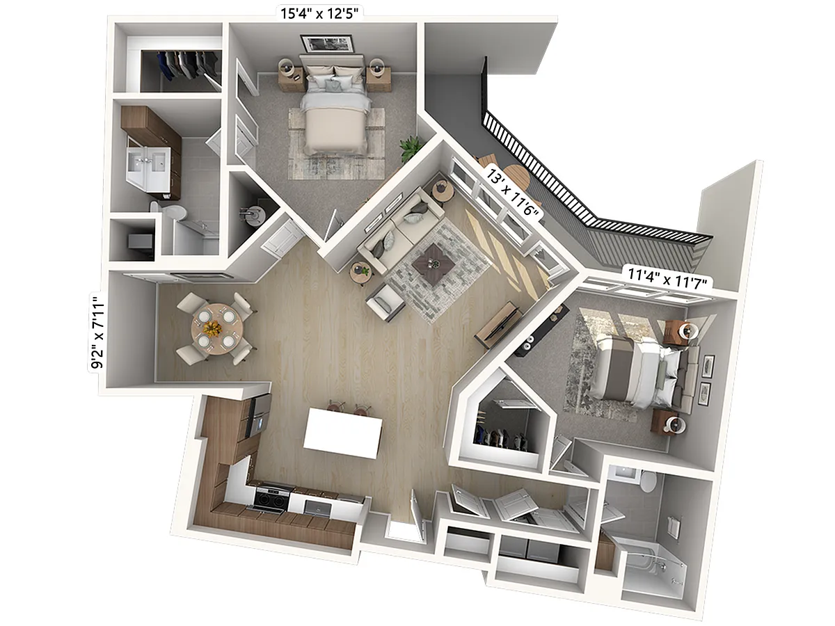 Floor plan B07