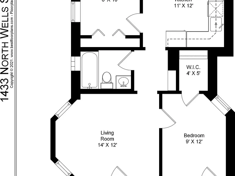 1433 N Wells St #2R — Photo 10