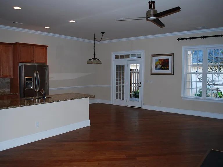 Custom ceiling fans and flooring