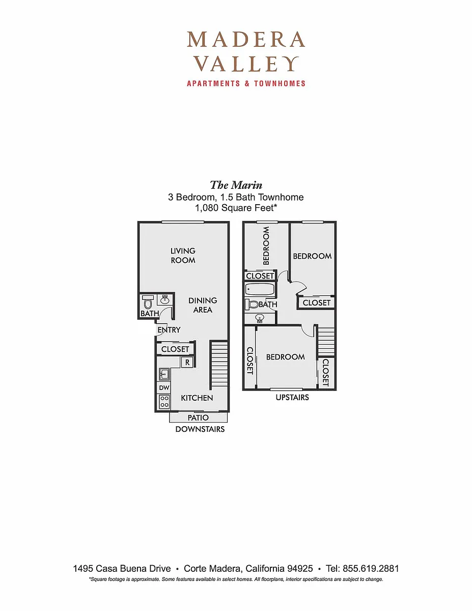 Floor plan The Marin