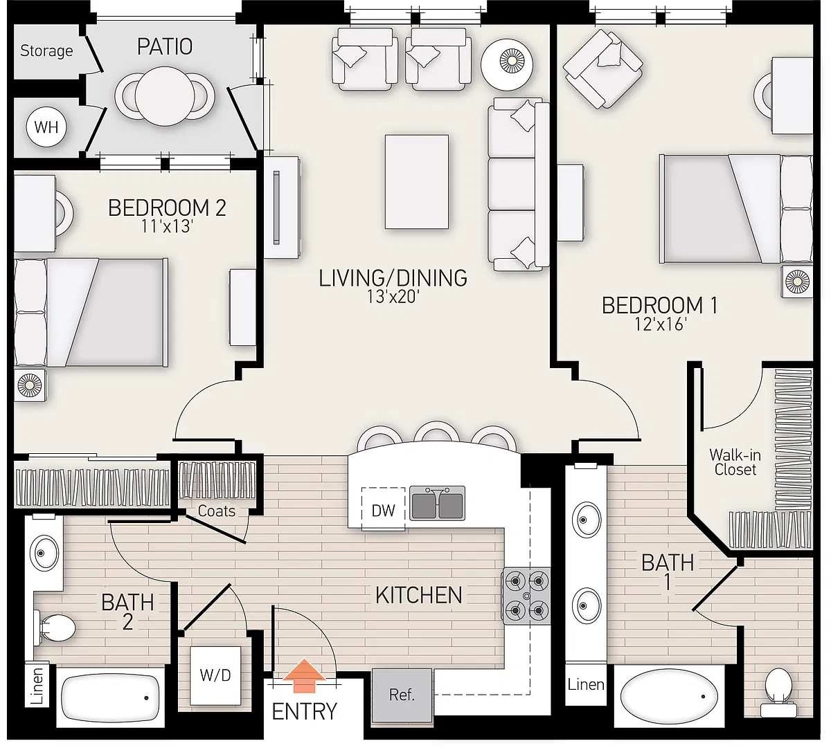 Floor plan Serena - Plan 32