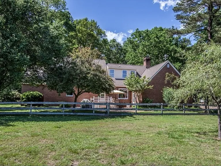 Back of the house from pasture