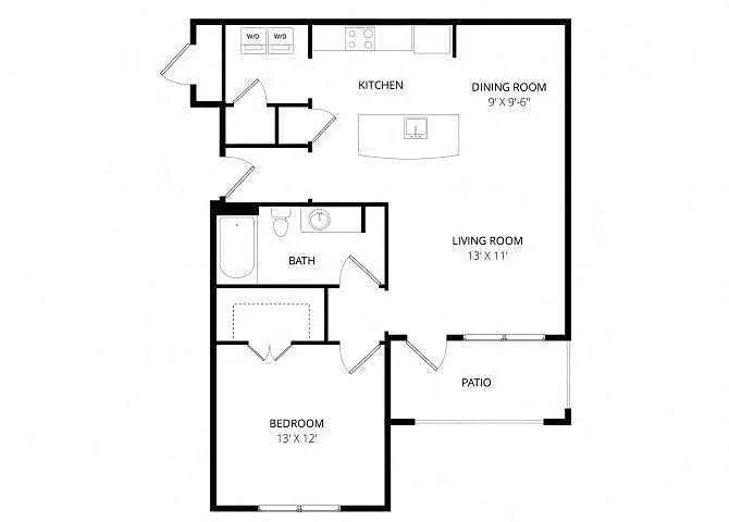Floor plan Rushmore