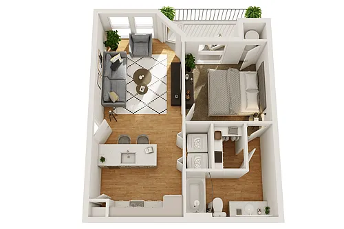 Floor plan A1