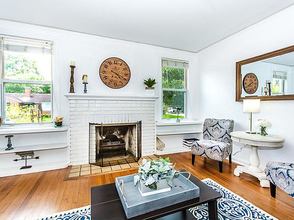 Wood Burning Fireplace