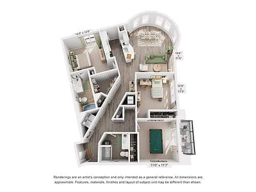 Floor plan Sonoma