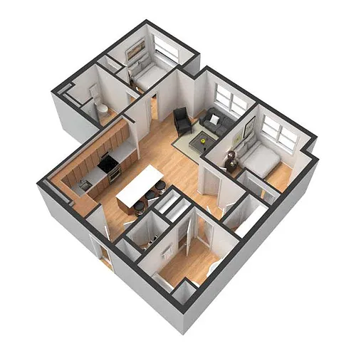 Floor plan THE EDISON
