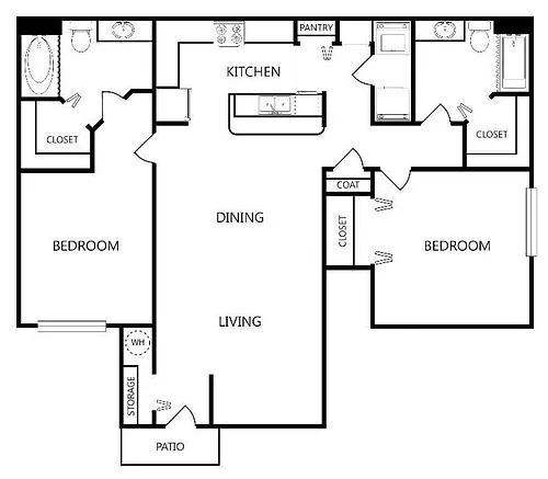Floor plan B2