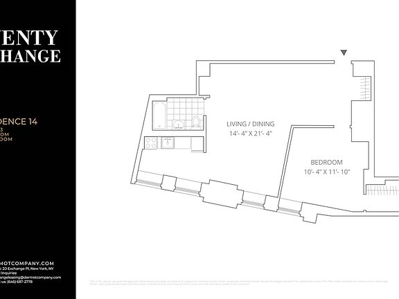 2nd image of 20 Exchange Pl APT 2314