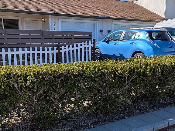 Updated front yard to private with Landscaped patio