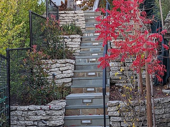 Stairs to the unit