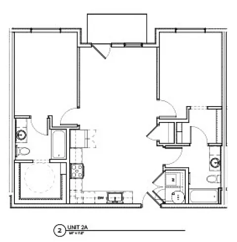 Floor plan 2X2
