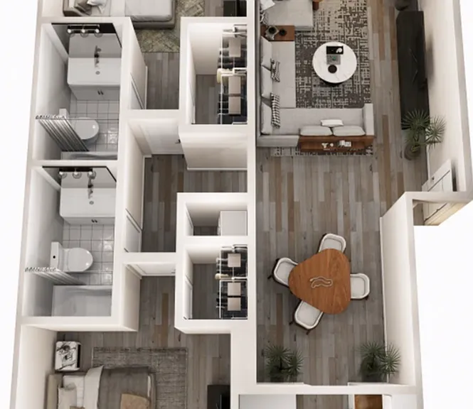 2 Bedroom 2 Bathroom 2 Bedroom 2 Bathroom