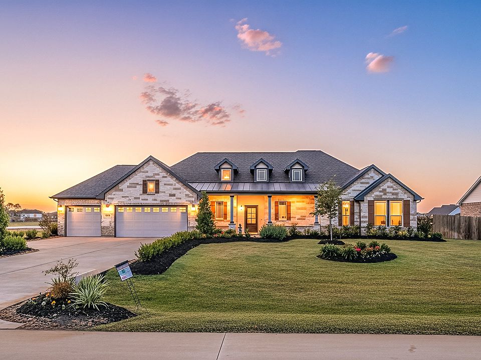 11034 Moon Light Dr - Madison - Twilight Front Elevation