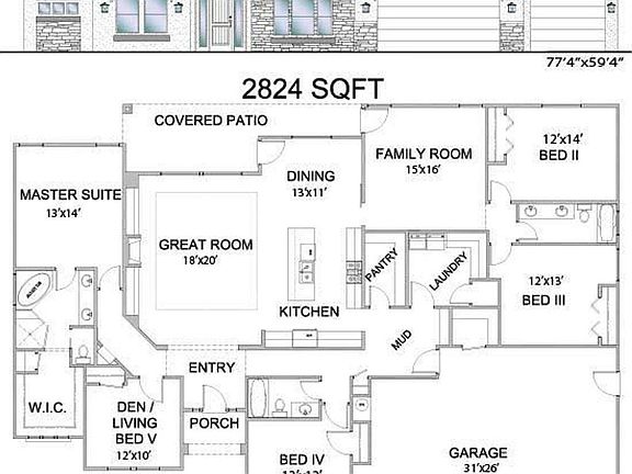 3rd image of 2793 E Horseman Park Dr