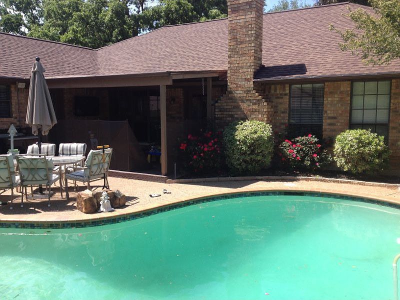 Backyard oasis