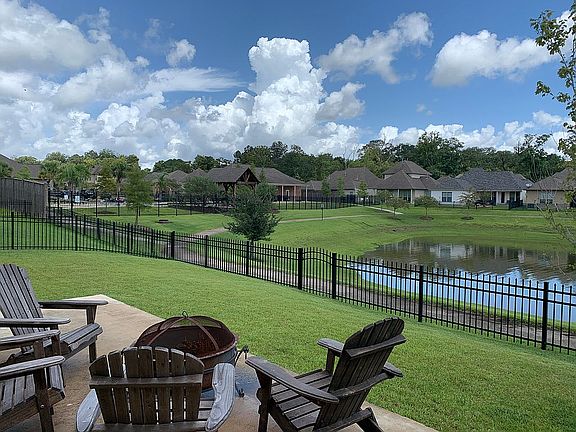 Back patio - view of lake