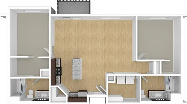 2 Bedroom Floor Plan 2 Bedroom Floor Plan