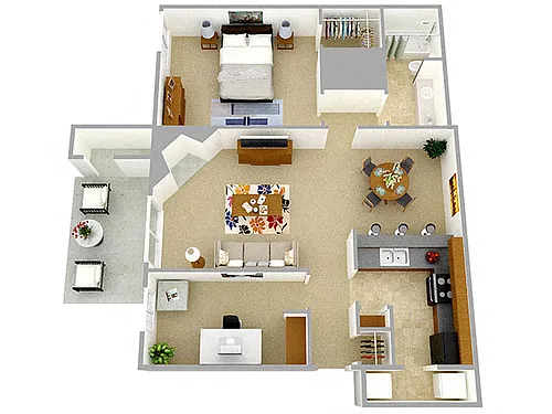 Floor plan Inglenook