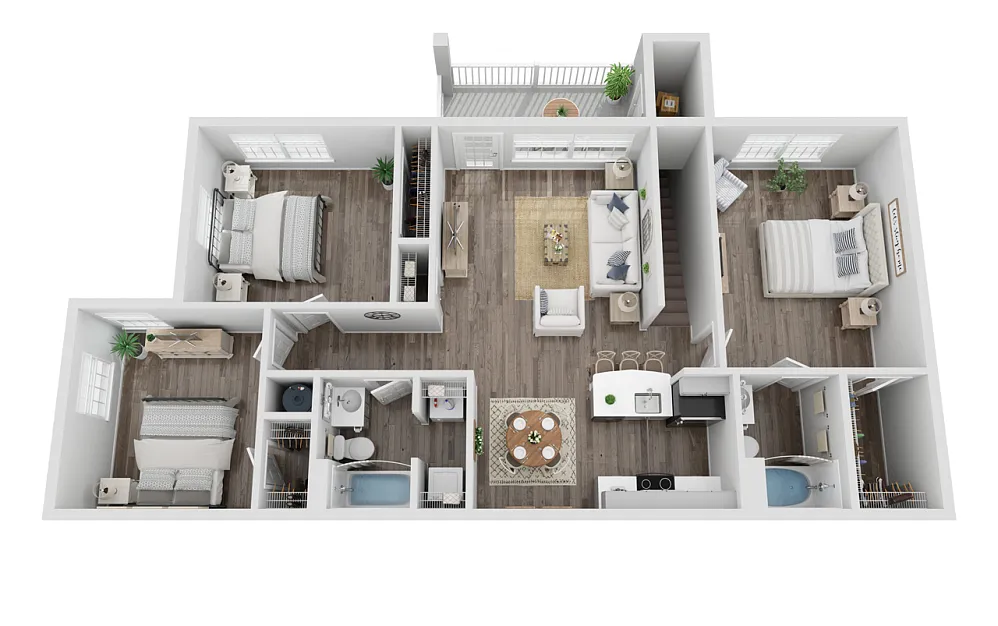 Floor plan Willow Oak- Reno