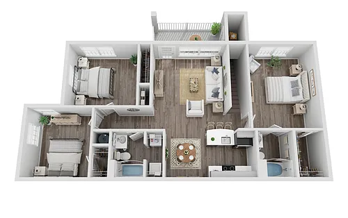 Floor plan Willow Oak- Reno