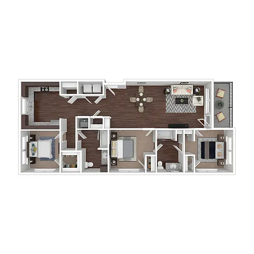 Floor plan South Lamar