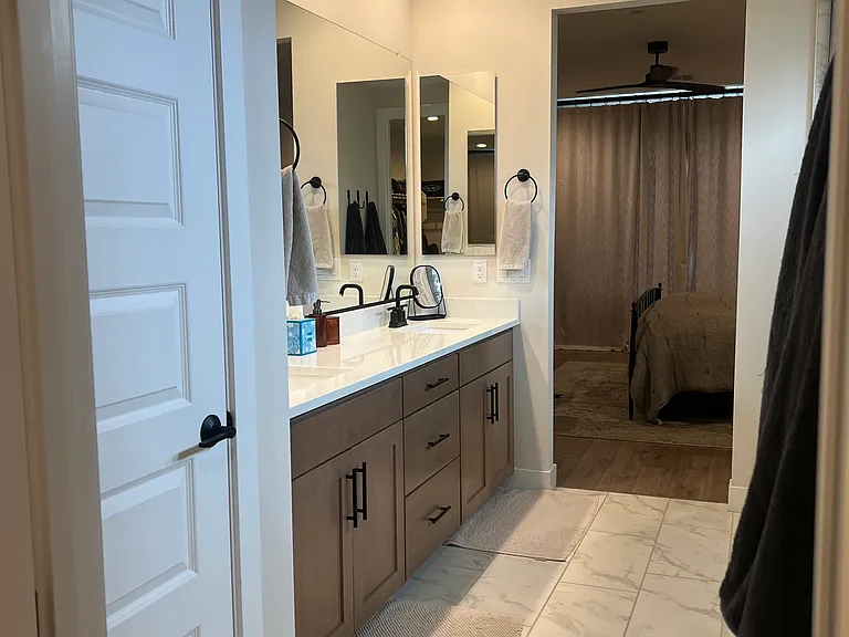 Master Bath looking from Closet Entry