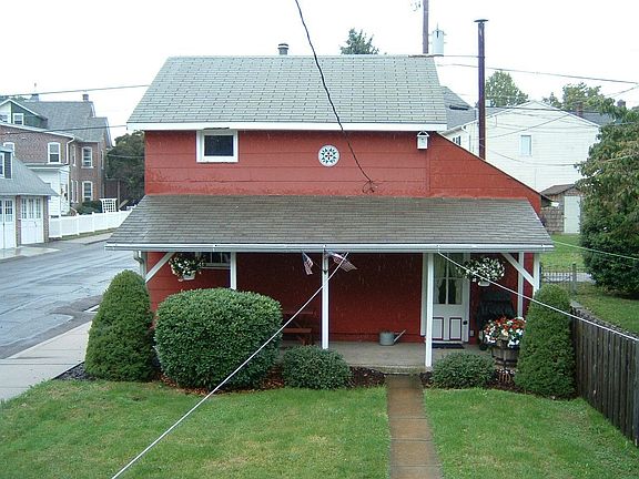 Garage View from Rear of House