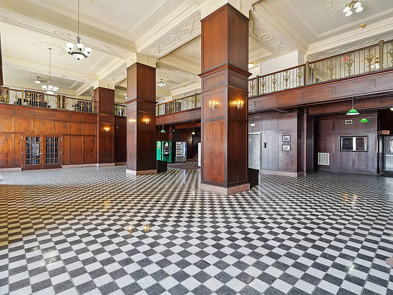 Our Historic High-Ceilinged Lobby