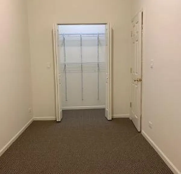 second bedroom w/ full closet