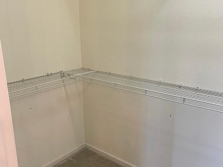 Master walk-in closet