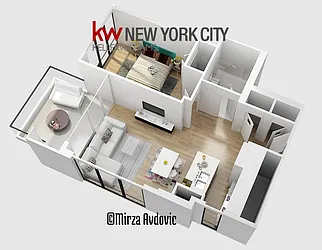 Rented by Keller Williams NYC