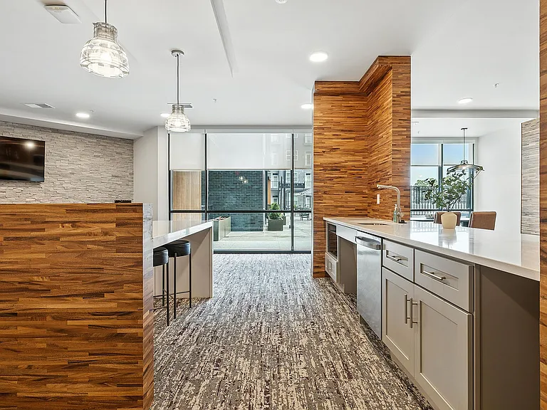 Open Community Kitchen Area