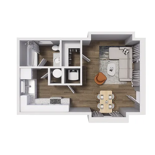 Floor plan 0x1 - 393 sqft - S4
