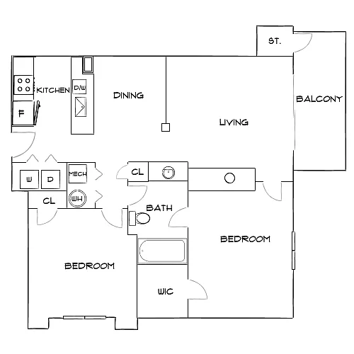 Floor plan Design 2A10