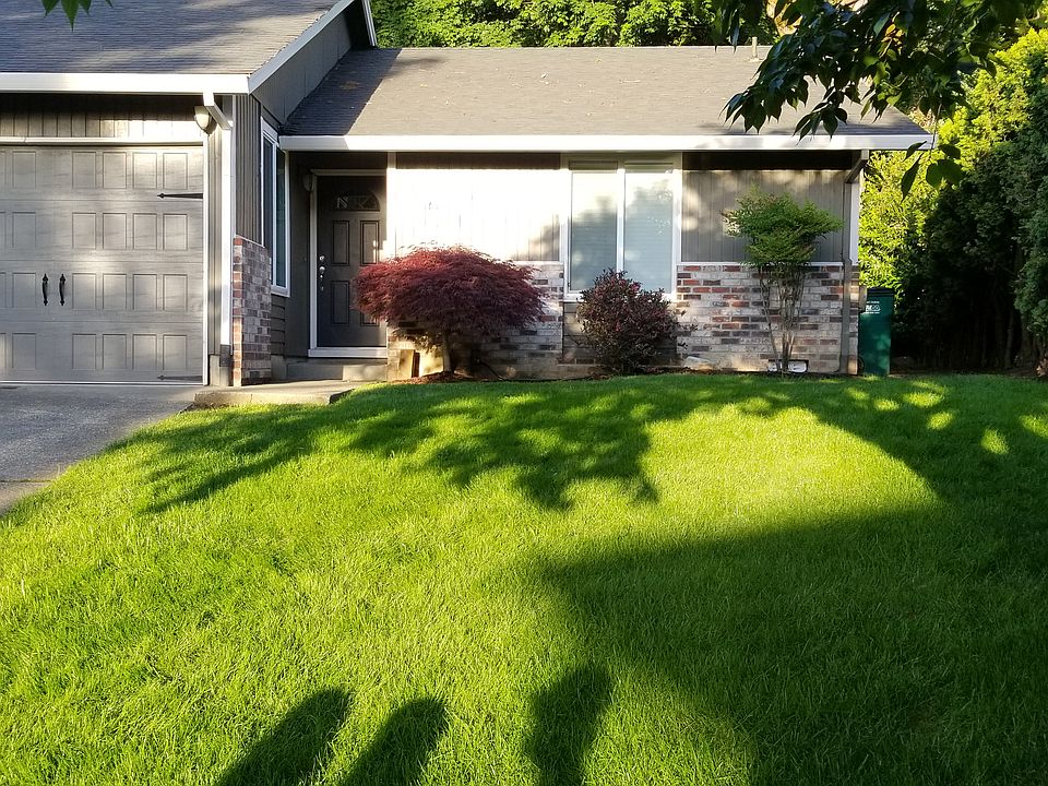 Front of Duplex and front yard