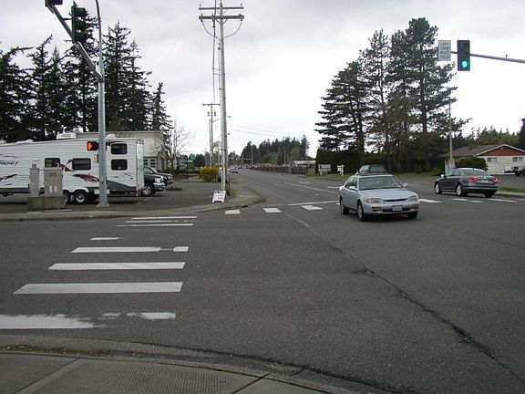 View at intersection Front and 19th