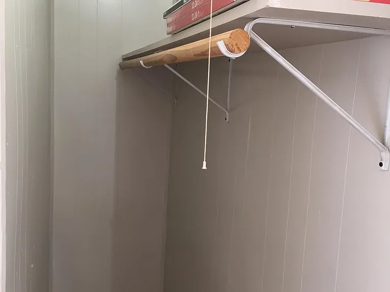 closet in family room