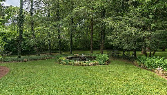 Courtyard view from kitchen