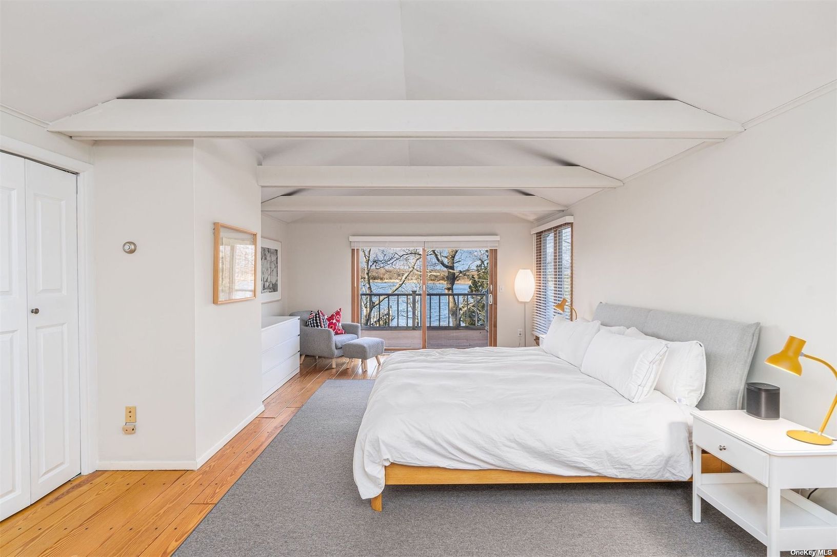  2nd Floor Primary Bedroom with Deck and Ensuite Bathroom