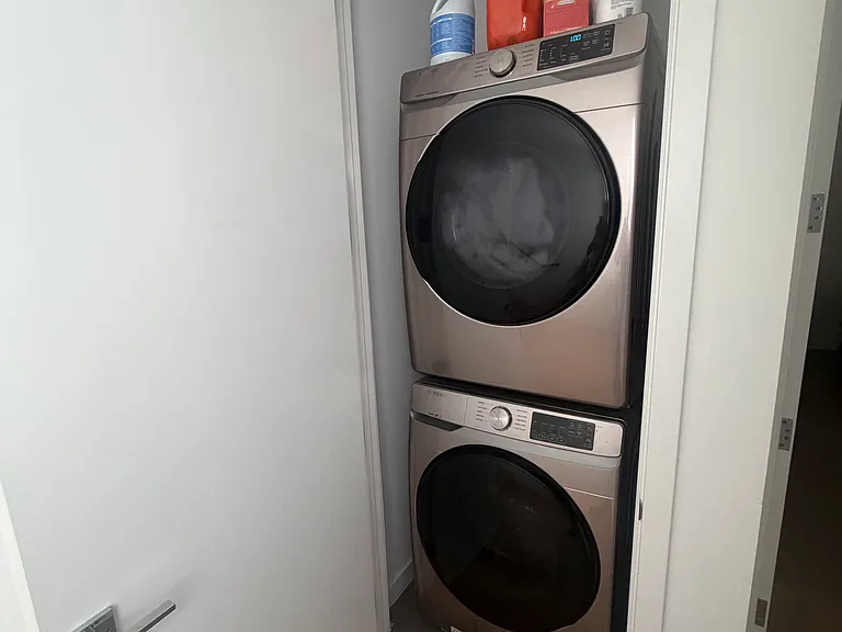 Washer and Dryer included.