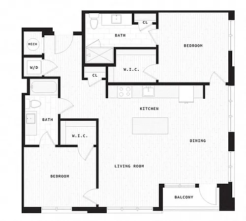 Floor plan B8