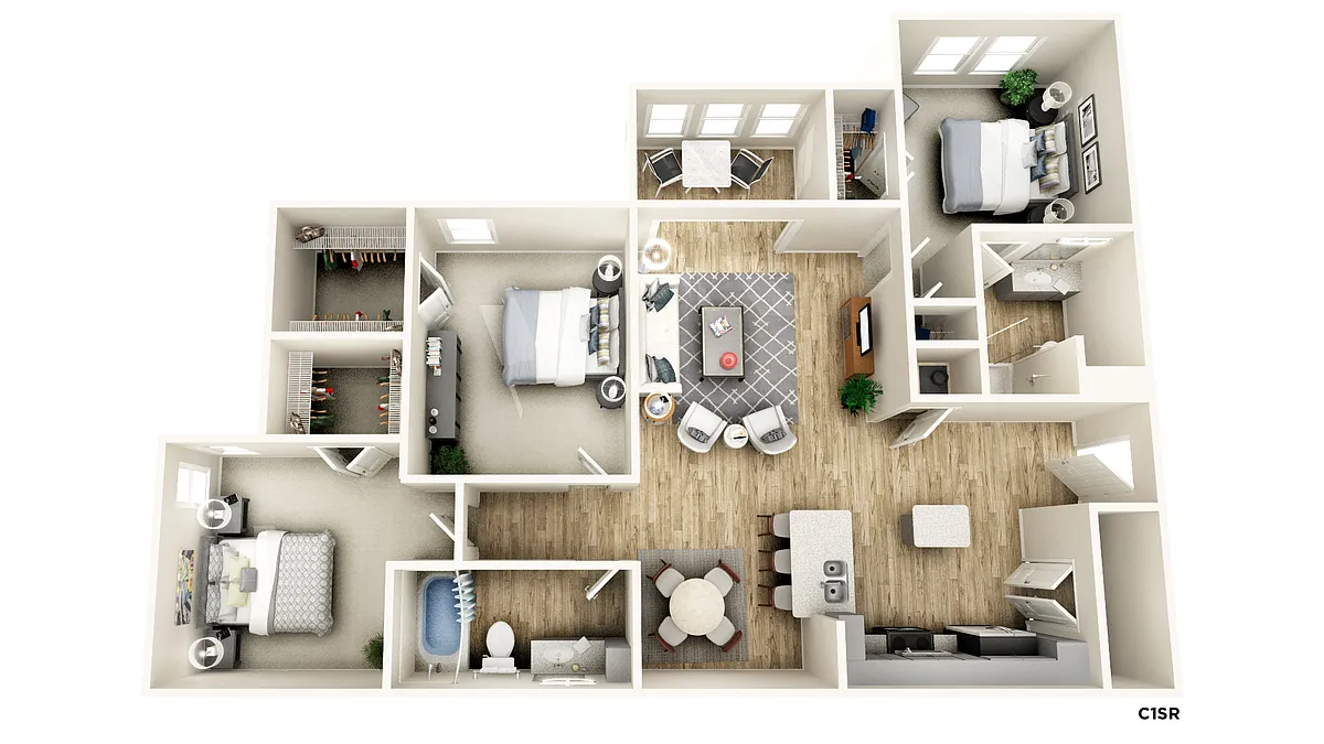 Floor plan C1SR-Victoria