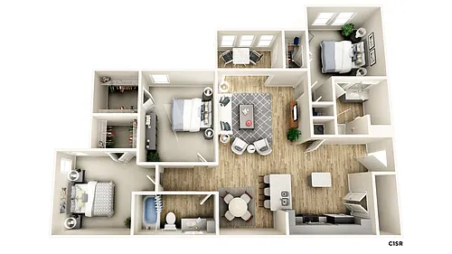 Floor plan C1SR
