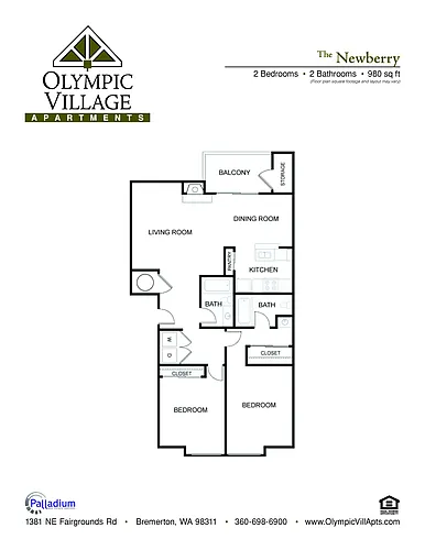 Floor plan Newberry