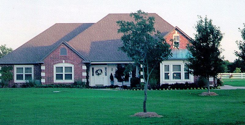 Custom built home in south Bixby