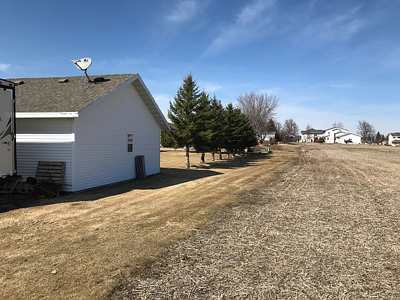 East side of lot