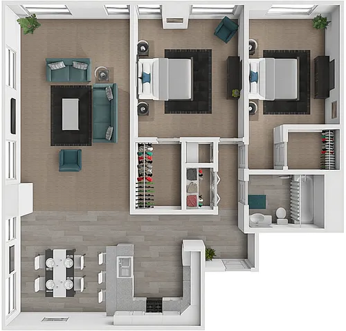 Floor plan The Fitzgerald